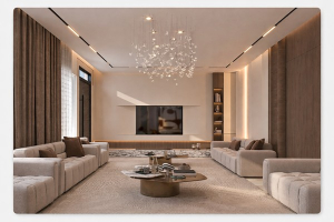 انارة المجلس: أفضل تصميم وتوزيع الإضاءة بالمسار المغناطيسي والإضاءة المخفية