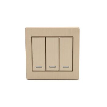 Noorco Plus Steel Brazen Triple Drickson Switch