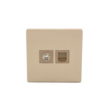 Noorco Plus Steel Barzen Satellite and Telephone Switch