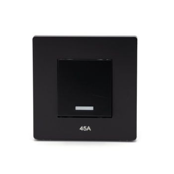 Noorco Plus 45A Black Air Conditioner Switch