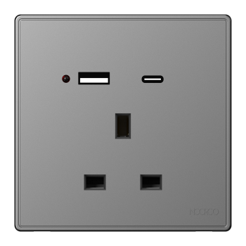 فيش USB+Type C نووركو بلس -gray
