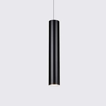 Dubled Lighting Cylindrical 60 cm black / 1m