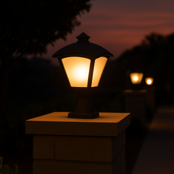 فانوس سور خارجي مودرن اسود E27 فوماقالي - ايطالي