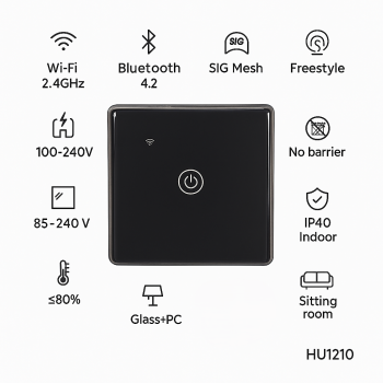 Smart Wi-Fi Touch Wall Switch