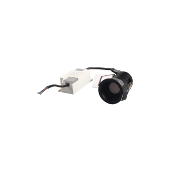 Decorative lighting 3 watts - black