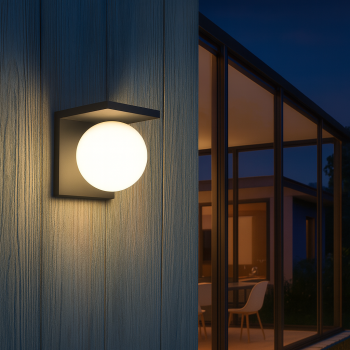 جداري طاقة شمسية 1000 لومين -اسود - 3000 كلفن