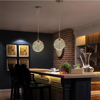 Decorative hanging lighting 5W, 1.5 meters high