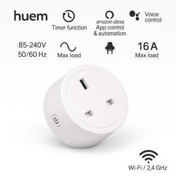 Meshkati Tech Smart Socket Plug - Wifi - White