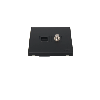 فيش شبكة + دش ابيض نووركو بلس- بلانو	-Black