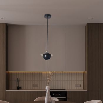 Modern Black Pendant Light