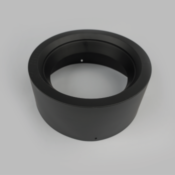 20 cm round Frame - black Surface
