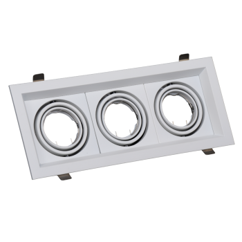 Triple BG Frame - MR16-White