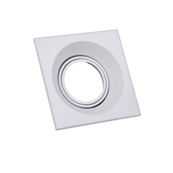 White square frame with base AR111