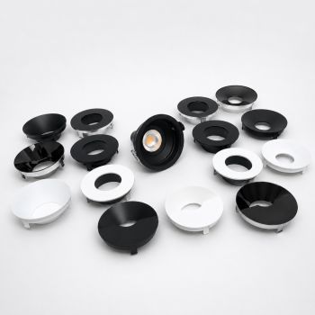 Multi Reflector Spot Frame – Black