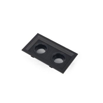 اطار هافان ثنائي مضاد للتوهج MR16	-Black
