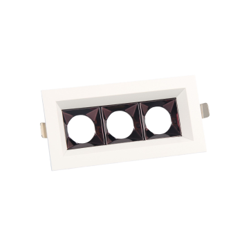 Norco Anti - Glare Mini Frame 3 Bulbs - White
