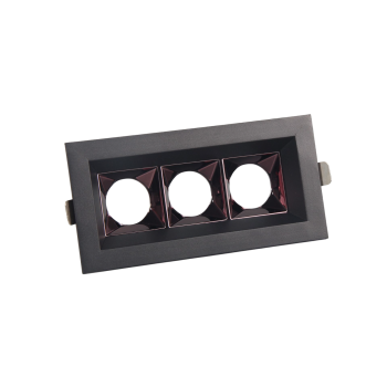 Norco Anti - Glare Mini Frame 3 Bulbs - Black