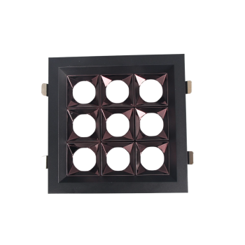 Noorco Anti - Glare Mini Frame 9 Bulbs