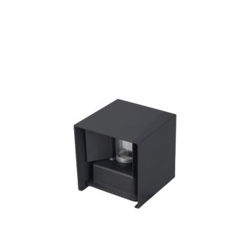 out door wall light one black G9