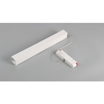 10 watt square magnetic track pendant light - White