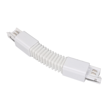 Flexible Connector for 3 - Line Track - White