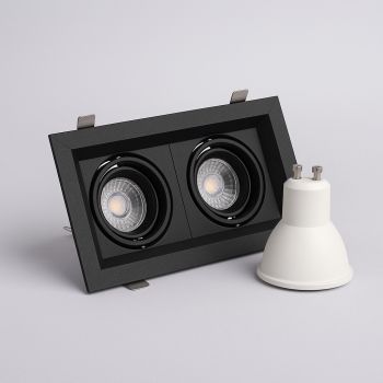 فريم مزودج ضد التوهج مع اللمبات