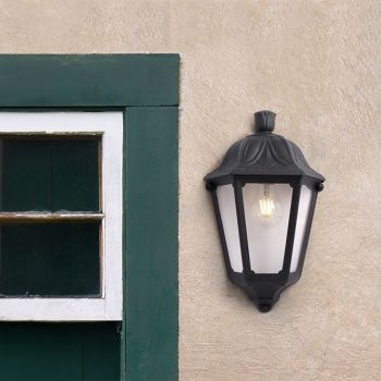 Classic outdoor wall light by Fumagalli, made in Italy