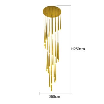 ثريا مودرن 80واط-gold
