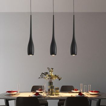 Modern black pendant lighting