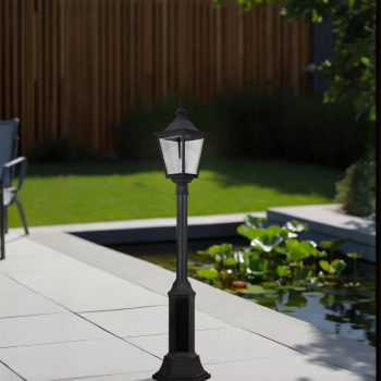 Single Classic Garden Post Available in Multiple Sizes