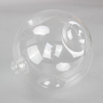 زجاج دائري مقاس 20 قاعدة E27 مقعر	-clear