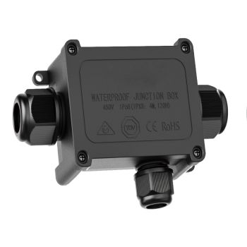Waterproof connector square 3 port IP68