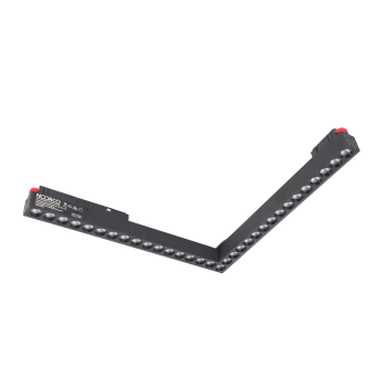 15W anti-glare lighting for magnetic track systems