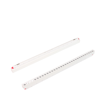 Luminance 15 watts, anti-glare, white, angle of 24, for track, 3.5 cm