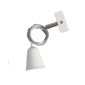 Track Suspension Wire - White
