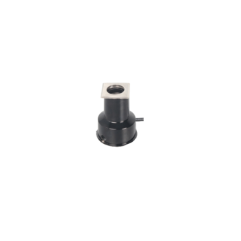 Mini square floor lamp without bulb, IP67 - MR11