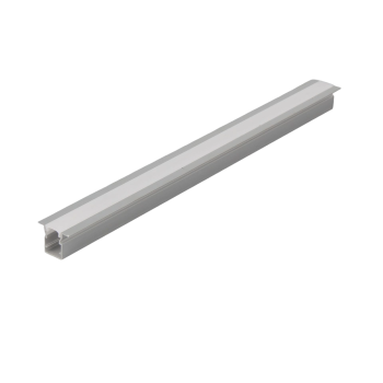 مجرى ألمنيوم بروفايل بشفة 1.4 سم × وعمق 1.29 سم
