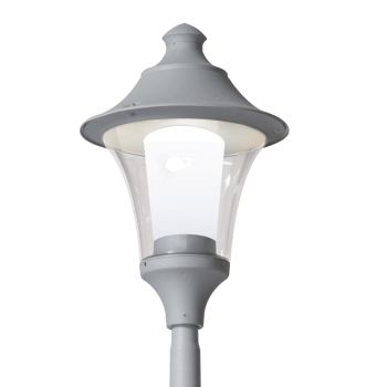 Modern black street lantern, 48 cm, E27, Fomagali - Italian
