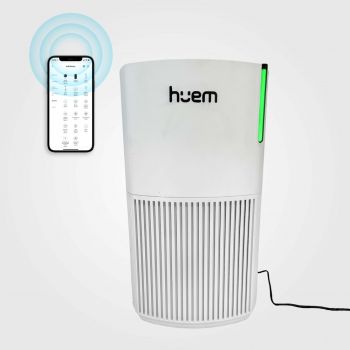 Hume -Air purifier 30 -meter air - Wi -Fi - White