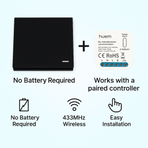 Single-Gang Smart Touch Wi-Fi Wall Switch