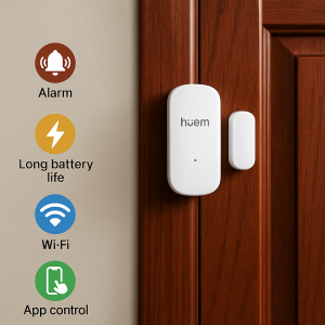 Echo Tech Smart Sensitive Door/Nets - Wifi - White	