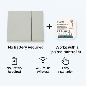 Wireless Triple Control Switch