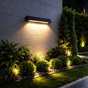 جداري مودرن بعدة مقاسات اتجاه الاضاءة جانبي & بقاعدة T5