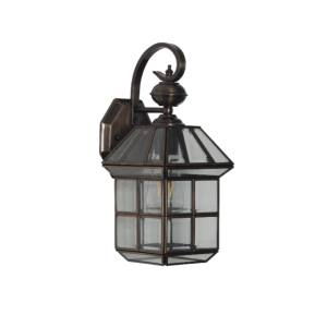  wall lamp, brass & bronze, without bulb - E27