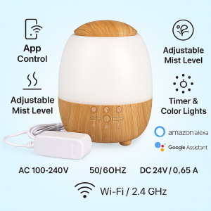 Mishka Tech Smart Air Perfume - Wi -Fi - Beni