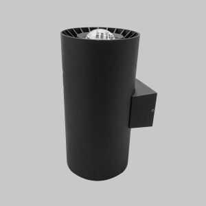 جداري خارجي اسود اتجاهين 2*20 واط 3000K	