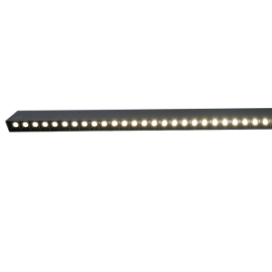 Linear lighting 40W Anti-Glare Black Frame