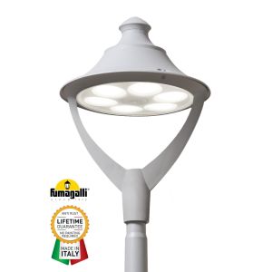 فانوس شارع مودرن اسود 48 سم عدد 6 لمبات GX53 فومجالي - ايطالي