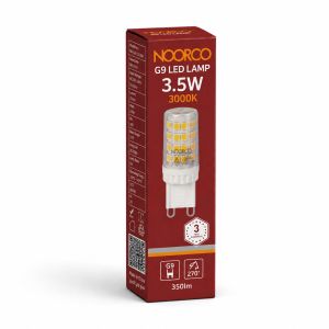 لمبة G9 LED بقدرة 3.5 واط ودرجة حرارة لون 3000K