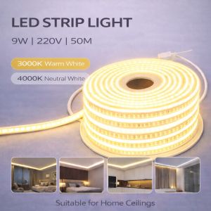 إنارة شريطية قلولايت 180 لمبة  بالمتر  